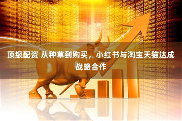 顶级配资 从种草到购买，小红书与淘宝天猫达成战略合作