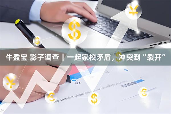 牛盈宝 影子调查｜一起家校矛盾，冲突到“裂开”